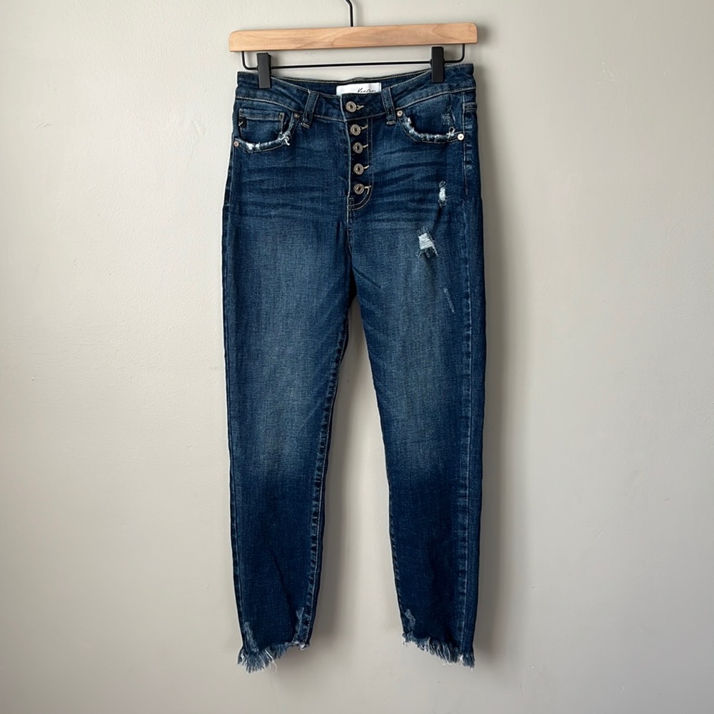 Kancan Estilo Jeans Button Fly Size 5/26